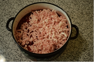 Приготовление фарша