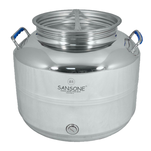 Бидон из нержавеющей стали для брожения