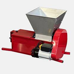 Дробилка электрическая для винограда с гребнеотделителем "Виномастер", бункер нержавейка LM20W